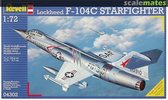 Revell Lockheed F-104c starfighter 1:72