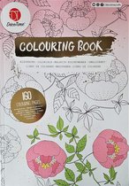 DécoTime Kleurboek voor volwassenen Rose / Adult Colouring Book / 160 pagina's