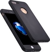 Apple iPhone 7 Plus Hoesje - Mobigear - 360 Serie - TPU Backcover - Zwart - Hoesje Geschikt Voor Apple iPhone 7 Plus