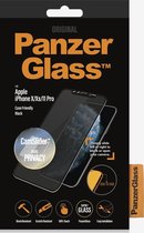 PanzerGlass CamSlider Gehard Glas Privacy Screenprotector Geschikt voor Apple iPhone X - Zwart