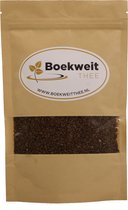 Boekweitthee 125g - zwarte  geroosterde boekweitthee - Losse kruiden thee - Glutenvrij - cafeïnevrij thee