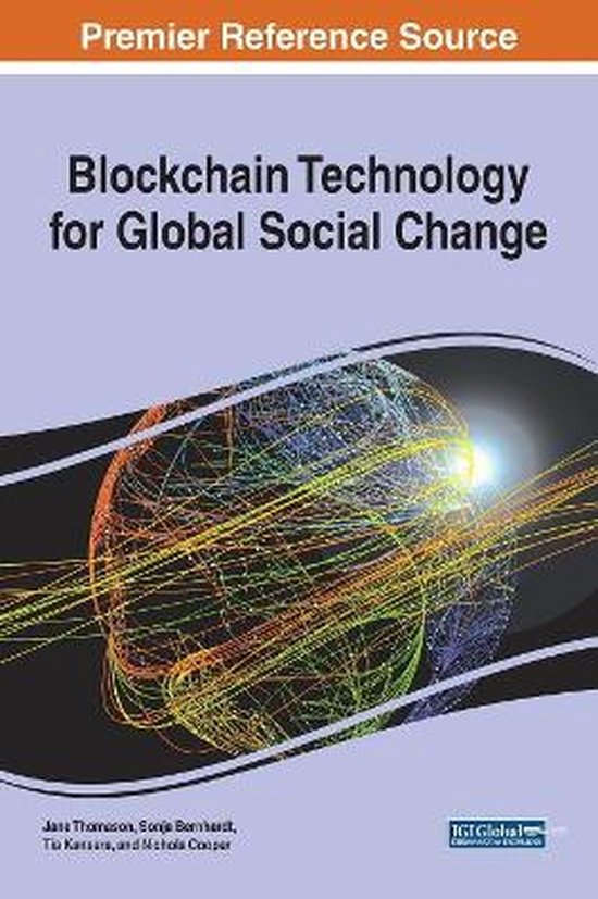 Blockchain Technology for Global Social Change - cover