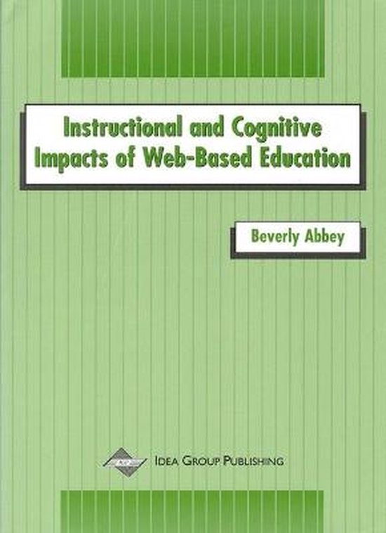 Instructional and Cognitive Impacts of Web-Based Education - cover