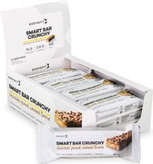 Body&Fit Smart Protein Bars Crunchy -  Barres protéinées - Chocolat, Cacahuètes et Caramel - 12 Barres (540 grammes)