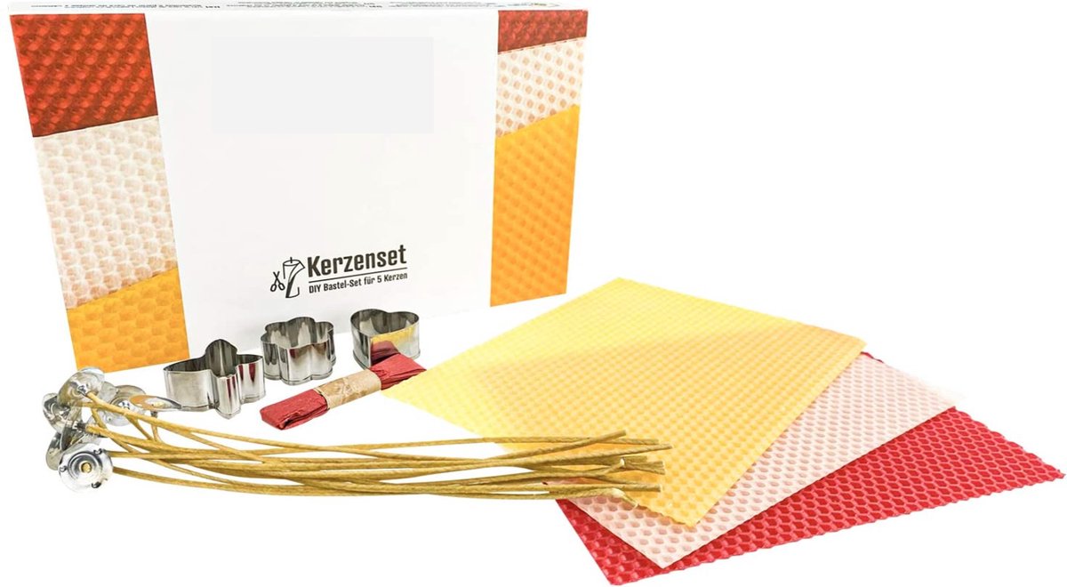 24 Pack 8x8 Inch Bijenwas Vellen voor Kaarsen Maken Kit Starter, Bijenwas Kaars Maken Kit voor Kinderen, Bijenwas Honingraat Blad, Bijenwas voor Kaarsen Maken Volwassenen, DIY Craft Gift