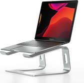 Nulaxy Laptopstandaard, Ergonomische Notebookstandaard, Universele PC Houder, Beugel, Riser Compatibel met Dell, HP, Samsung, Lenovo alle 10"~16" Notebooks Zilver