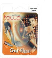 Tacco Gel Flex Men - hiel ondersteunende inleg zooltjes voor mannen - transparante gel