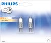 Philips 12V Halogeenlamp G4 - 7W (10W) - Warm Wit Licht - Dimbaar - 2 stuks