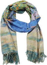 Warme Sjaal met Schilderij - 180x70 cm - Model 3