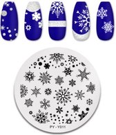 Born pretty stampling plate kerst 1