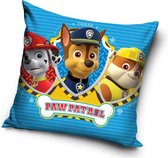 Paw Patrol Marshall, Chase en Rubble Sierkussens - Kussen - 40 x 40 inclusief vulling - Kussen van Polyester - KledingDroom®