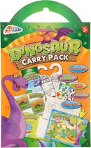 Dino Carry Pack met Stickers | Sint-tip | Kerst-tip | Cadeau-tip