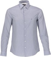 Overhemd Blauw/Wit