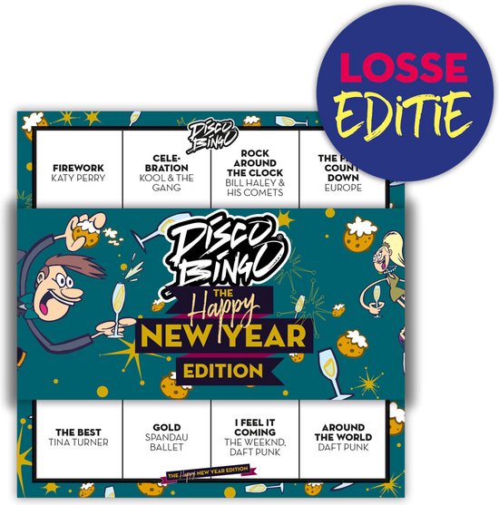 Afbeelding van het spel Disco Bingo The Happy New Year Edition