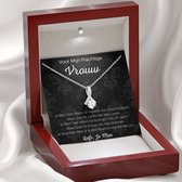 Halsketting Dames - Met Luxe Doos - Alluring Beauty - Ketting Dames - Liefdes Cadeau - Uniek en Persoonlijk Cadeau - Valentijn Cadeautje Vrouw - Valentijn Cadeautje voor Haar