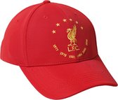 Liverpool cap sterren volwassenen rood