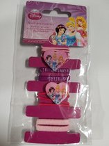 Setje elastiekjes disney princess - 4 stuks in verpakking