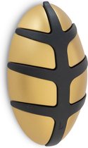 Spinder Design Bug Wandkapstok met Metalen Haak - Goud/Zwart