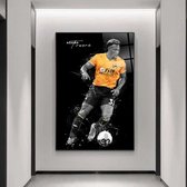 Wallyard - Adama Traore - Wall art - 80x120 cm - premium glass - incl. muur bevestiging