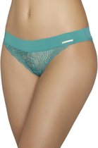 Kanten slip micro | Maat XL | Lagoon Green | Ysabel Mora |