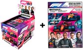 2021 TOPPS FORMULE 1 STICKERS  BOX 50 PACKS + STARTERSPACK ALBUM 38 STICKERS