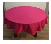 Tafelkleed 180 cm-Rond/Rose