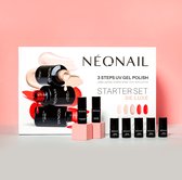 NEONAIL De Luxe Starterset | gelpolish kunstnagels | 16-delig | compleet startpakket | met NL step by step | doe het zelfpakket