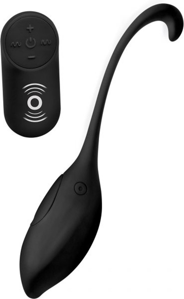 Goedkoopste XR Brands - Silicone Vibrating Egg with Remote Control