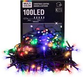 Kerstverlichting - Kemakeur - 100 Lampjes - LED - Multi Color - Kerst - Sfeer verlichting - Kerstboomverlichting - Binnen en Buiten - Verschillende kleuren