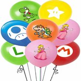 Ballonnen - videospelletje - kinderfeestje - partijtje - versiering - decoratie - Set van 6