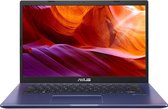 ASUS Notebook X409FA - Laptop 14 inch - Core i3 - 8GB 256GB - Blauw Paars - Keyboard Verlichting - Windows 11 Pro