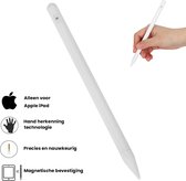 Stylus Pen - Alternatief Apple Pencil - Alleen voor Apple iPad - Active Stylus Pencil Nieuwste Generatie - Ipad Pen - Handdetectie - Wit (Nieuw)