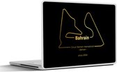 Laptop sticker - 11.6 inch - Bahrein - Formule 1 - Circuit