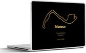 Laptop sticker - 13.3 inch - F1 - Circuit - Monaco