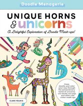 Doodle Menagerie- Doodle Menagerie: Unique Horns and Unicorns
