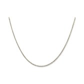 Collier en or New Bling 9NBG-0365 - Jasseron - 1,3 mm - 45 + 2,5 + 2,5 cm - 14 carats - Or