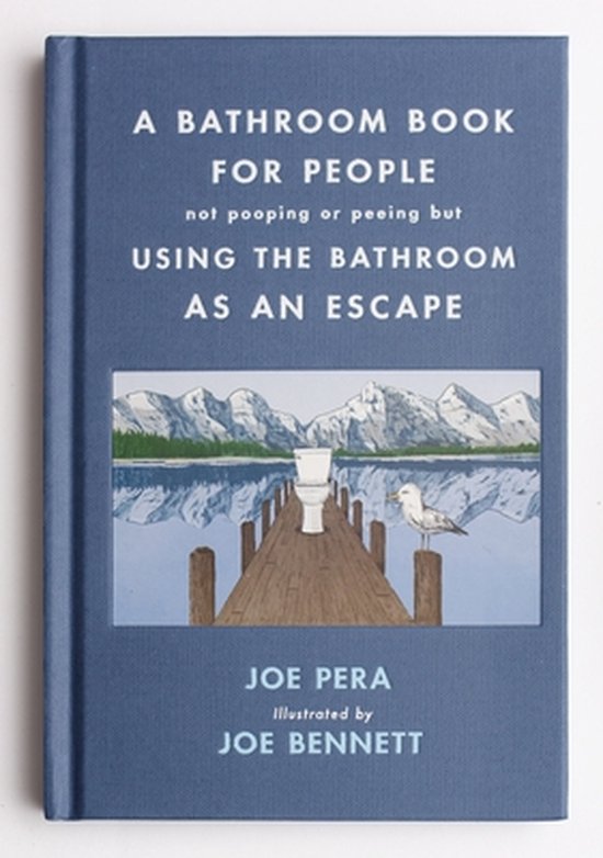 Foto: A bathroom book for people not pooping or peeing but using the bathroom as an escape