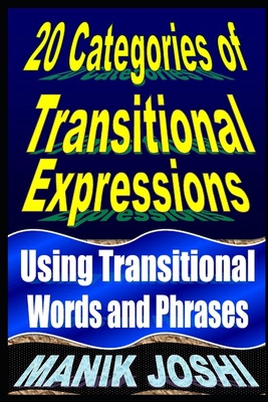 English Daily Use- 20 Categories of Transitional Expressions - cover