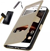 ASUS ZENFONE LIVE ZB501KL Gold COVER CASE (Quick release) + FILM VAN GEHARD GLAS + STYLUS