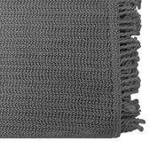JEMIDI Tuintafelkleed Weerbestendig Tafelkleed Tuintafel Weerbestendig - Antraciet - Vorm Eckig - Maat 160x130