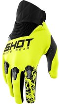 Shot Handschoenen cross devo Storm neon geel