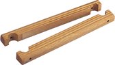 Houten trede voor boordladder