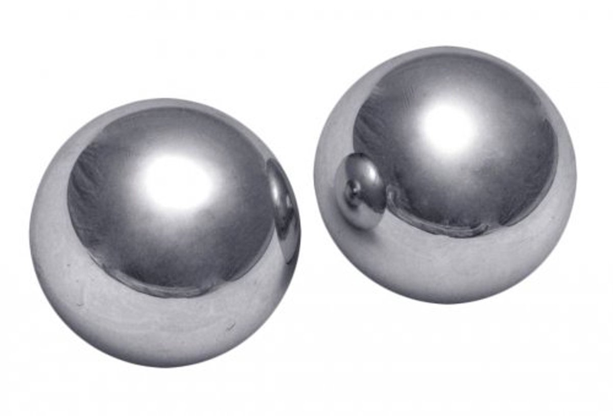 Master Series Kralen & kogels Titanica Extreme Stalen Vagina Balletjes