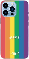 6F hoesje - geschikt voor iPhone 13 Pro - Transparant TPU Case - #LGBT - #LGBT #ffffff