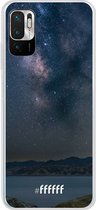 6F hoesje - geschikt voor Xiaomi Redmi Note 10 5G -  Transparant TPU Case - Landscape Milky Way #ffffff