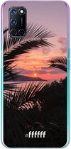 6F hoesje - geschikt voor OPPO A92 -  Transparant TPU Case - Pretty Sunset #ffffff