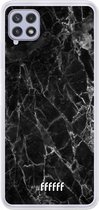 6F hoesje - geschikt voor Samsung Galaxy A22 4G -  Transparant TPU Case - Shattered Marble #ffffff