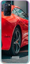 6F hoesje - geschikt voor OPPO A92 -  Transparant TPU Case - Ferrari #ffffff