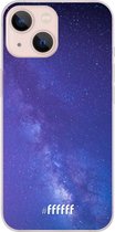 6F hoesje - geschikt voor iPhone 13 - Transparant TPU Case - Star Cluster #ffffff