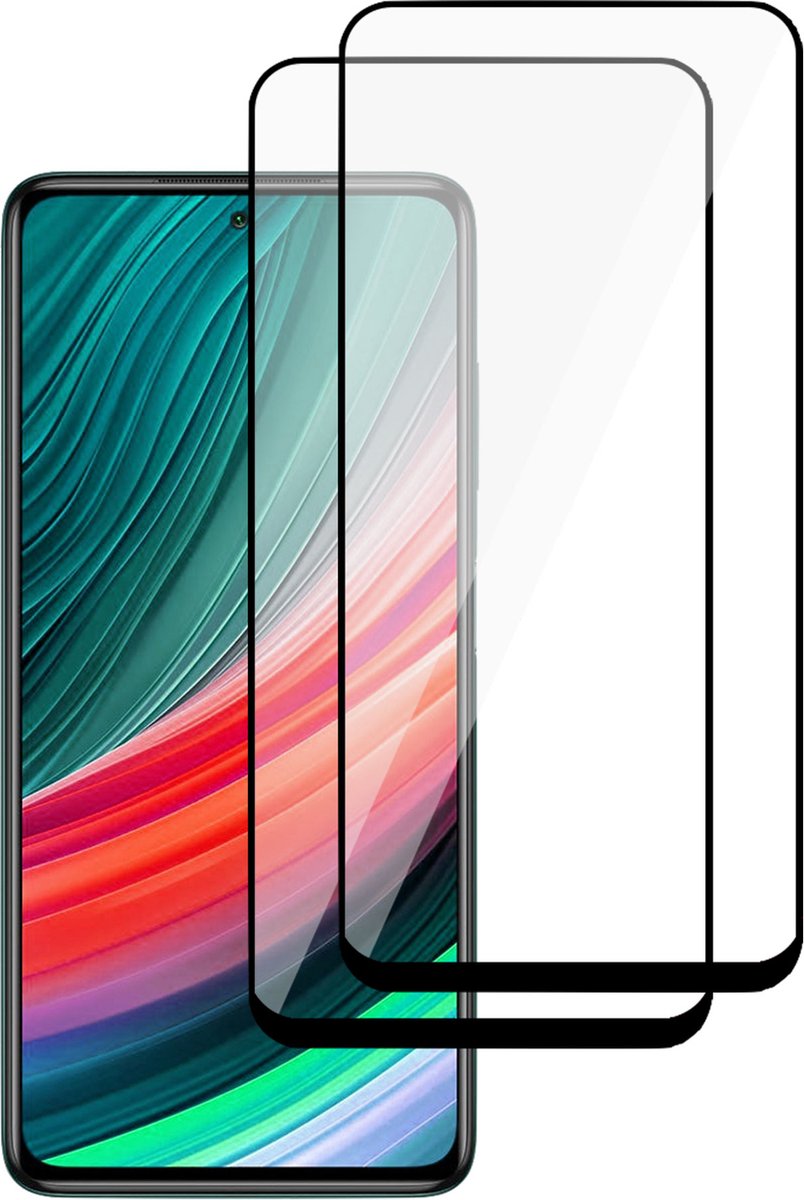 Geschikt voor Xiaomi Poco X3 Pro Screenprotector Volledig Dekkend Beschermglas- 2 Stuks
